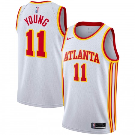 Maillot Basket Atlanta Hawks Trae Young 11 2020-21 Nike Association Edition Swingman - Homme